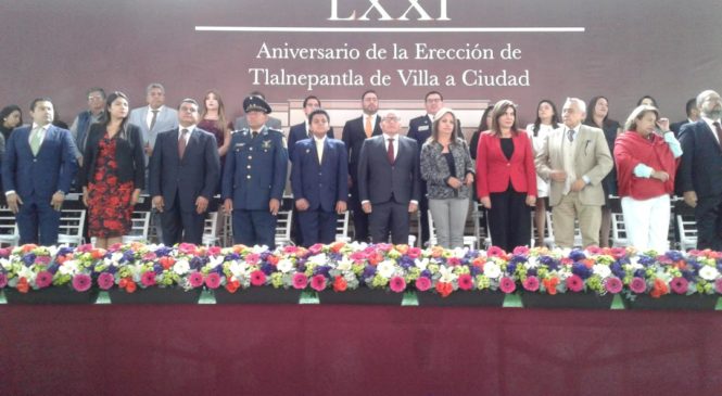 CONMEMORA TLALNEPANTLA 71 ANIVERSARIO DE VILLA A CIUDAD