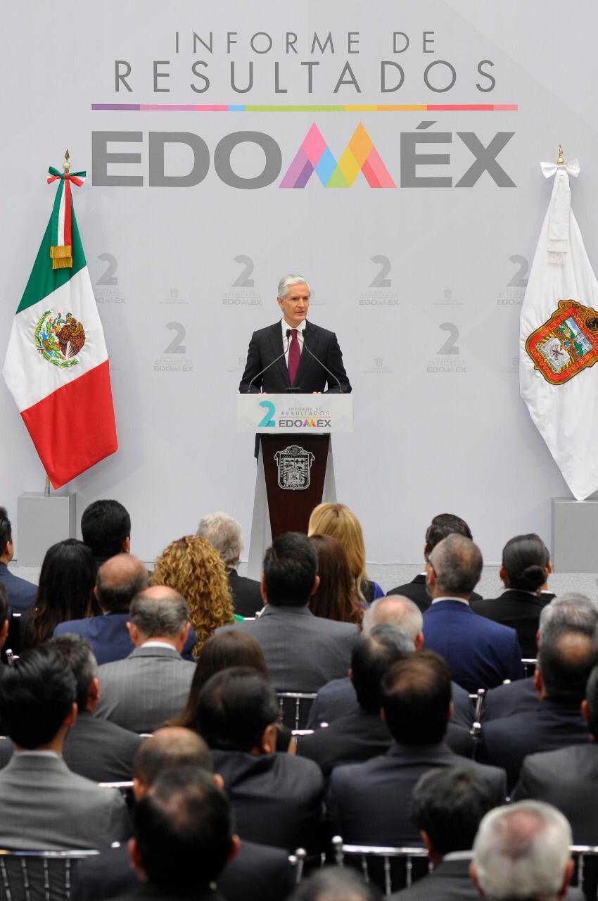 El Gobernador Del Estado De MÉxico Alfredo Del Mazo Rinde Su Segundo Informe De Resultados 8168