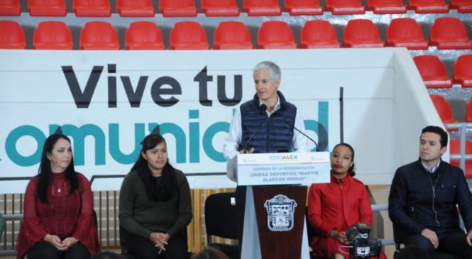 INVERSIÓN DE MIL 200 MILLONES DE PESOS PARA CONSTRUCCIÓN Y REHABILITACIÓN DE ESPACIOS DEPORTIVOS EN EDOMÉX