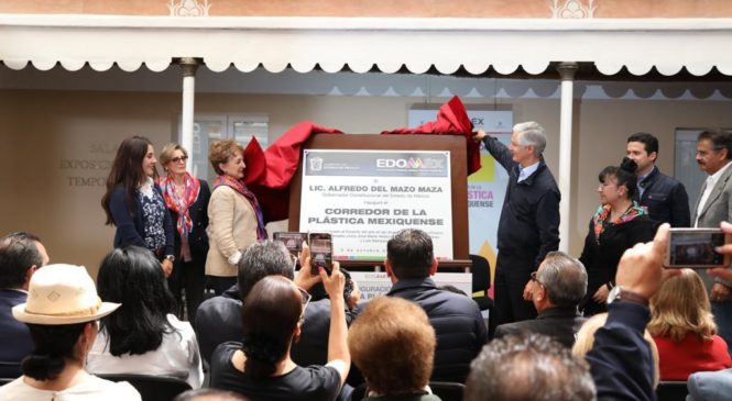 INAUGURA ALFREDO DEL MAZO EL CORREDOR DE LA PLÁSTICA MEXIQUENSE Y EL MUSEO CASA TOLUCA 1920