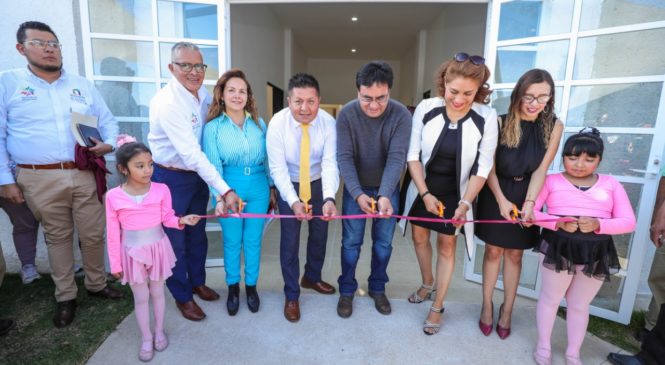 INAUGURAN AMPLIACIÓN DEL CENTRO MUNICIPAL DE ARTES Y CULTURA EN ATIZAPÁN