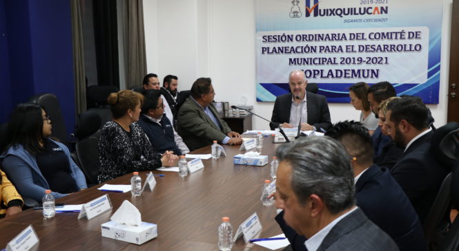 PRESENTA AVANCES PLAN DE DESARROLLO MUNICIPAL EN HUIXQUILUCAN