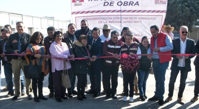 INAUGURAN OBRAS QUE MEJORAN LA MOVILIDAD DE CUAUTITLÁN IZCALLI