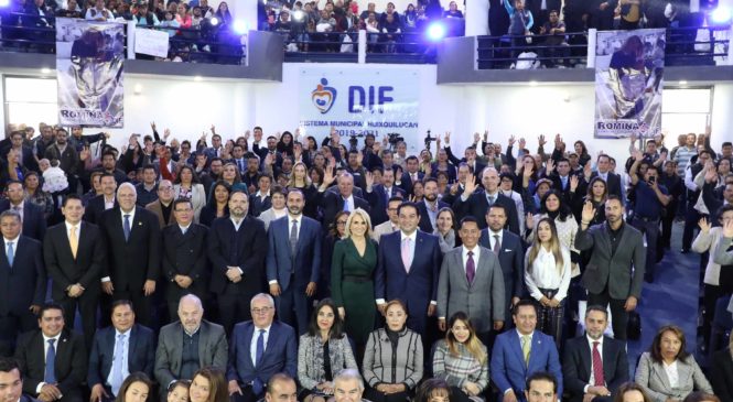 DIF HUIXQUILUCAN PRESENTA SU PRIMER INFORME DE ACTIVIDADES