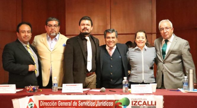 REALIZAN CURSO DE CAPACITACIÓN DE SERVICIOS JURÍDICOS EN IZCALLI