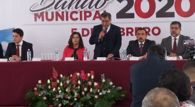 PROMULGA CUAUTITLÁN IZCALLI BANDO MUNICIPAL 2020