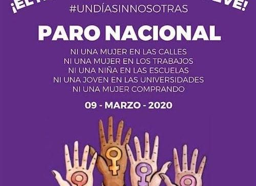 PARO NACIONAL DE MUJERES 9 DE MARZO