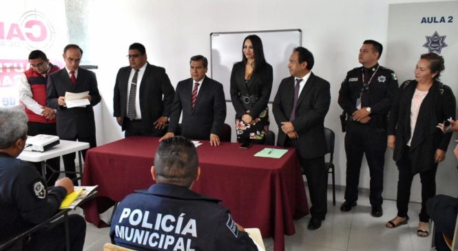 MANDOS POLICIACOS DE CUAUTITLÁN IZCALLI SON CAPACITADOS