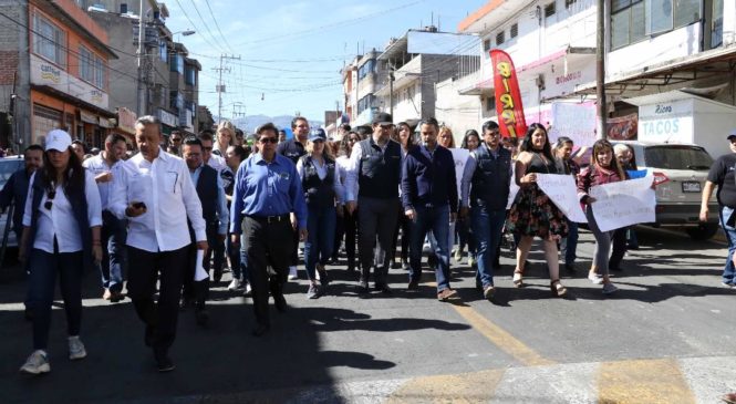 ARRANCAN “MIÉRCOLES CIUDADANOS” EN HUIXQUILUCAN