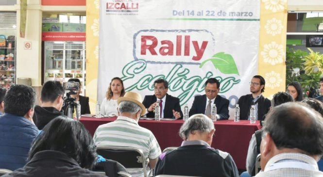 IZCALLI SE ALISTA PARA EL RALLY ECOLÓGICO 2020