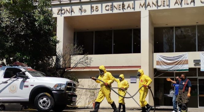 SANITIZAN HOSPITAL GENERAL 58 DEL IMSS EN TLALNEPANTLA