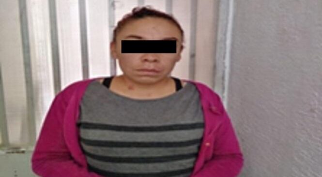 EN TLALNEPANTLA CAPTURAN A MUJER POR ROBO CON VIOLENCIA EN TRANSPORTE