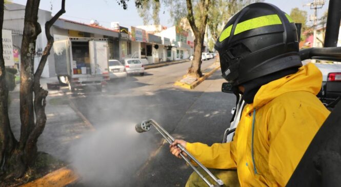 INTENSIFICA NAUCALPAN CAMPAÑA QUÉDATE EN CASA, EN CIUDAD SATÉLITE