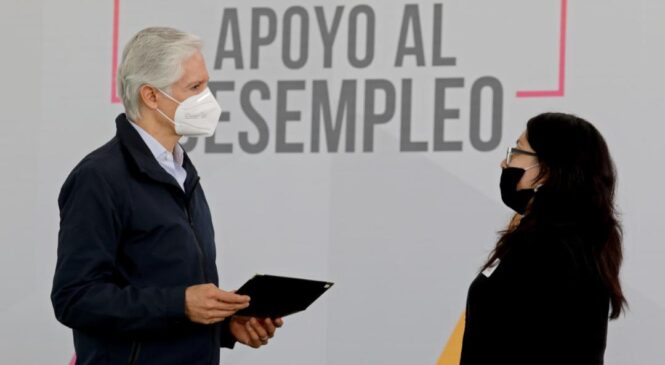 GOBIERNO EDOMÉX ENTREGA PROGRAMA DE APOYO AL DESEMPLEO