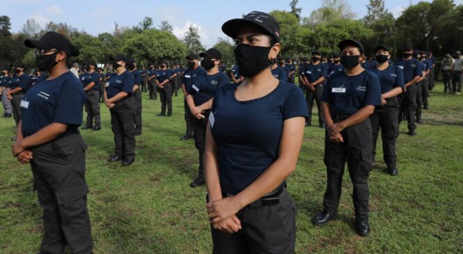 INGRESAN 125 CADETES A LA ACADEMIA DE POLICÍA DE NAUCALPAN