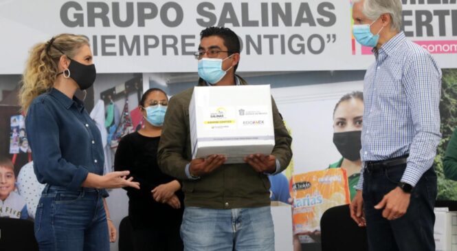 OTORGAN DESPENSAS A MÁS DE 5 MIL FAMILIAS MEXIQUENSES AFECTADAS POR LA PANDEMIA