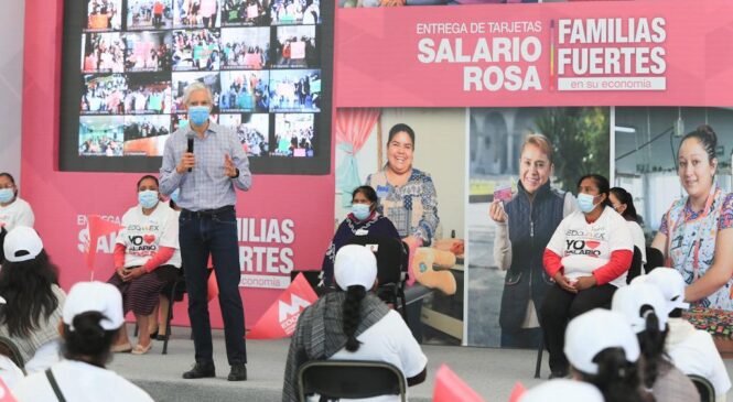 APOYA SALARIO ROSA A MUJERES DE COMUNIDADES INDÍGENAS Y RURALES DE EDOMÉX