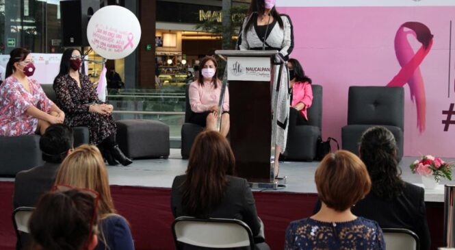 COMIENZA CAMPAÑA DE SALUD FEMENINA PARA PREVENIR Y DETECTAR CÁNCER DE MAMA EN NAUCALPAN