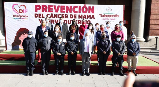 ARRANCA CAMPAÑA DE PREVENCIÓN DE CÁNCER DE MAMA Y CERVICOUTERINO EN TLALNEPANTLA