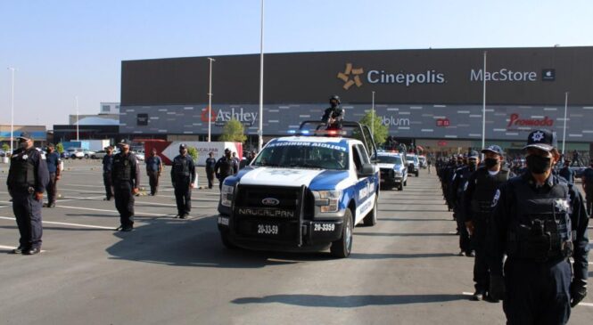 ARRANCA POLICÍA DE NAUCALPAN DISPOSITIVO NAVIDEÑO 2020