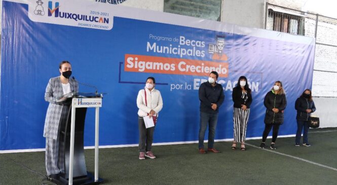 CONCLUYE ENTREGA DE BECAS EN HUIXQUILUCAN