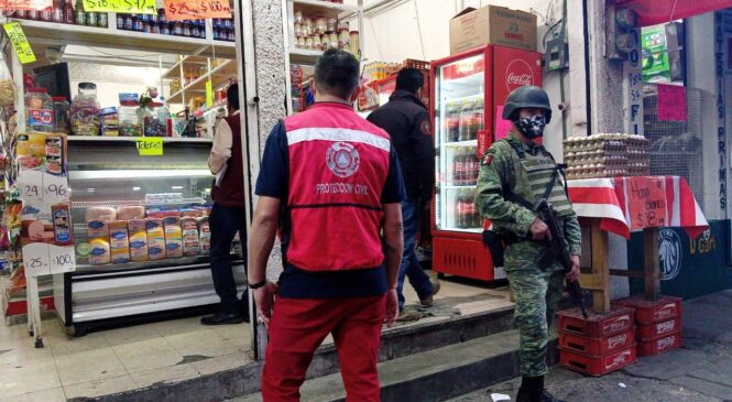 REFUERZAN OPERATIVOS MIXTOS COVID POR SEMÁFORO ROJO EN TLALNEPANTLA