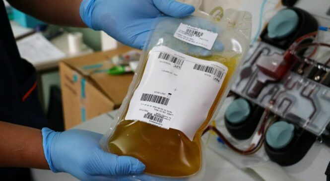 EXHORTA SALUD EDOMÉX A PERSONAS RECUPERADAS DE COVID-19 A DONAR PLASMA