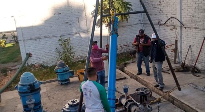 SE RESTABLECEN EQUIPOS ELECTROMECÁNICOS EN IZCALLI