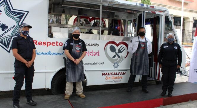 NAUCALPAN SIN HAMBRE REPARTE MÁS DE 4 MIL COMIDAS CALIENTES EN ÉPOCA INVERNAL