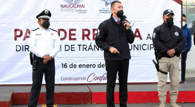 INSTAN A POLICÍA DE NAUCALPAN A EXTREMAR MEDIDAS SANITARIAS PARA EVITAR CONTAGIOS ENTRE OFICIALES