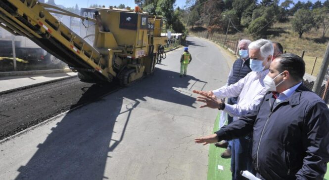 DA BANDERAZO ALFREDO DEL MAZO A LA REHABILITACIÓN DE LA RED CARRETERA DEL SUR DEL EDOMÉX