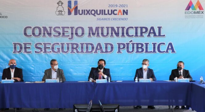 HUIXQUILUCAN ES EL MUNICIPIO MÁS AVANZADO EN LA CERTIFICACIÓN DE SUS POLICÍAS