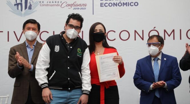 IMPULSA NAUCALPAN REACTIVACIÓN ECONÓMICA CON ENTREGA DE DICTÁMENES