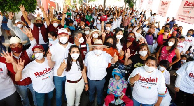 RACIEL PÉREZ CRUZ PROMETE MÁS RECURSOS PARA RESOLVER EL PROBLEMA DEL AGUA