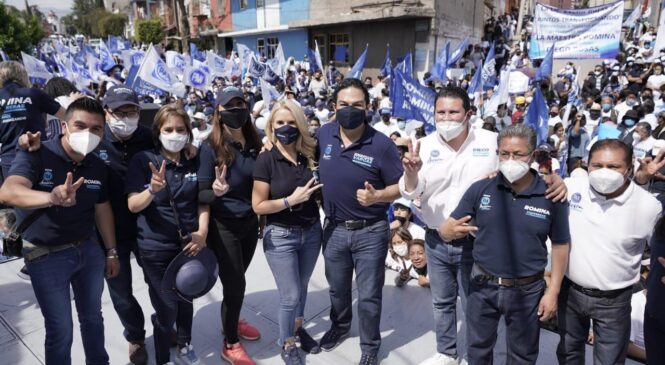 ESTE 6 DE JUNIO EL ESTADO DE MÉXICO SE PINTARÁ DE AZUL: ENRIQUE VARGAS