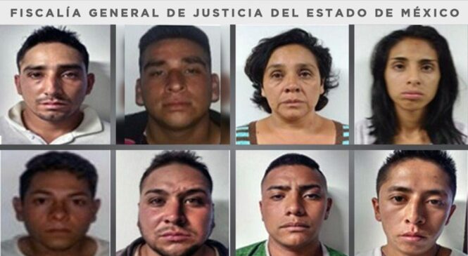 CONDENAN A 90 AÑOS DE CÁRCEL A OCHO PERSONAS POR EL SECUESTRO Y HOMICIDIO DE DOS HOMBRES EN CHALCO