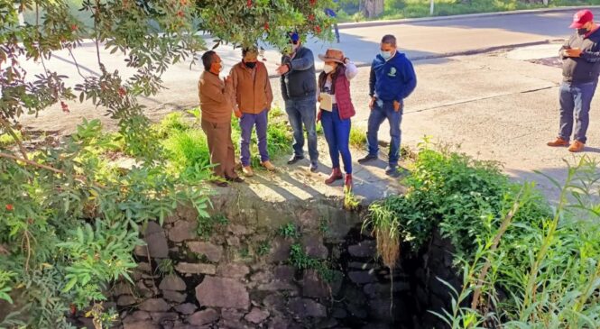 REALIZAN RECORRIDO DE PREVENCIÓN EN ZONAS DE RIESGO POR LLUVIAS EN TLALNEPANTLA