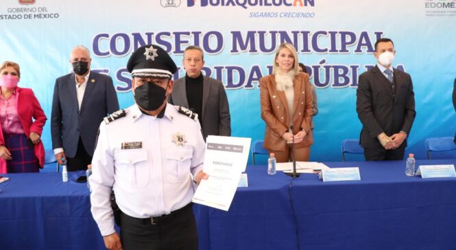 RECONOCEN ESFUERZOS Y COORDINACIÓN DE LOS TRES NIVELES DE GOBIERNO PARA ATENDER SEGURIDAD PÚBLICA EN HUIXQUILUCAN