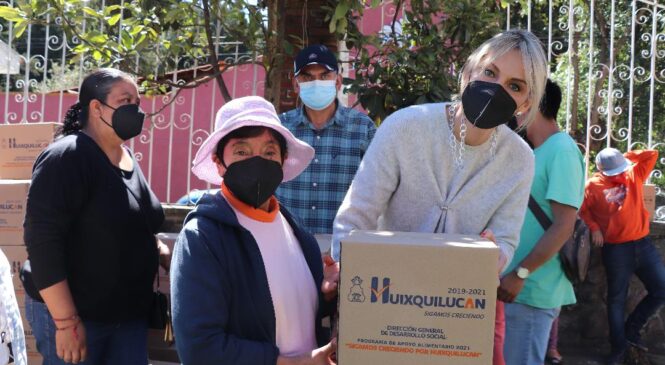 SUMAN MÁS DE 70 MIL APOYOS DEL PROGRAMA “SIGAMOS CRECIENDO POR HUIXQUILUCAN”