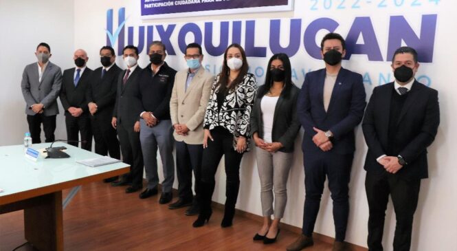 INSTALAN COMISIÓN EDILICIA TRANSITORIA PARA LA ELECCIÓN DE AUTORIDADES AUXILIARES EN HUIXQUILUCAN 