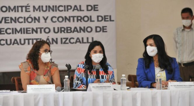 EN IZCALLI SE INTEGRA Y SESIONA EL COMITÉ ENCARGADO DE REGULARIZAR LA TENENCIA DE LA TIERRA