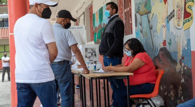 TRANSCURRIÓ CON TRANQUILIDAD, ELECCIÓN VECINAL EN 196 COMUNIDADES DE NAUCALPAN