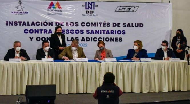 INSTALAN COMITÉS DE SALUD EN NAUCALPAN