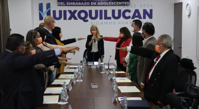 INSTALA HUIXQUILUCAN LA COMISIÓN MUNICIPAL PARA LA PREVENCIÓN DEL EMBARAZO ADOLESCENTE