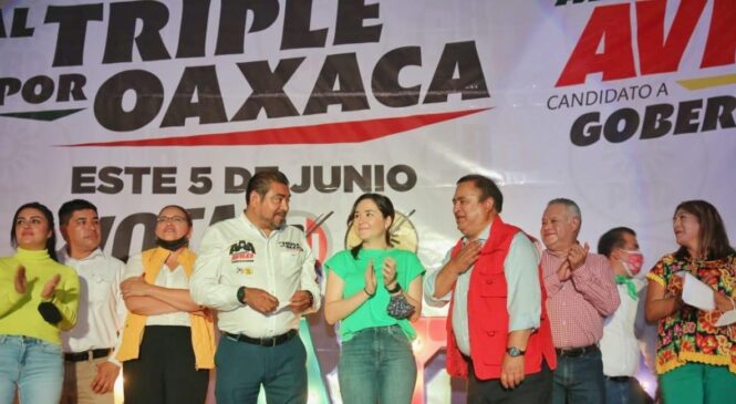 PABLO BEDOLLA ACOMPAÑÓ AL CANDIDATO AL GOBIERNO DE OAXACA, ALEJANDRO AVILÉS, EN SU GIRA POR EL ORIENTE DEL ESTADO DE MÉXICO