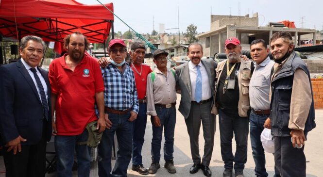 SE REUNE ALCALDE PEDRO RODRÍGUEZ CON TRABAJADORES DE LA CONSTRUCCIÓN