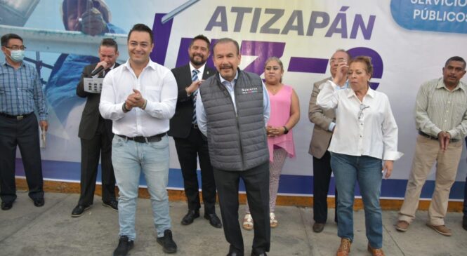 CON EL PROGRAMA ILUMINANDO ATIZAPÁN INSTALAN MÁS DE 8 MIL 500 LUMINARIAS EN EL MUNICIPIO