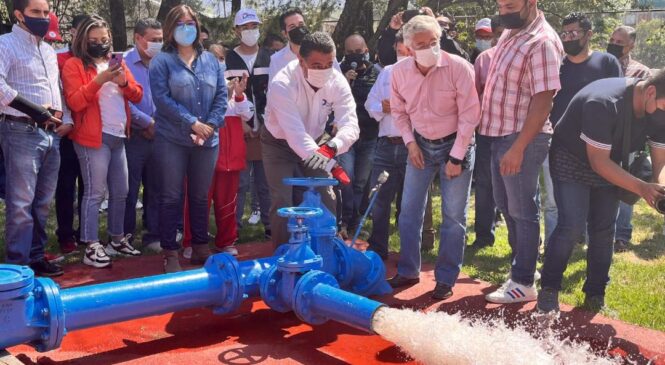 OPDM TLALNEPANTLA MEJORA LA OPERATIVIDAD Y DISTRIBUYE MÁS AGUA EN EL MUNICIPIO