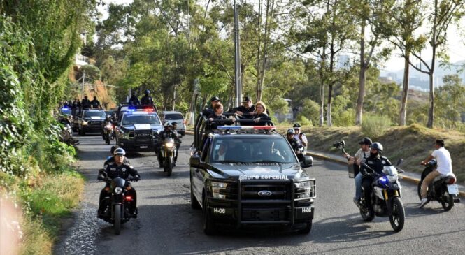 ANGÉLICA MOYA Y ROMINA CONTRERAS SUPERVISAN OPERATIVO INTERMUNICIPAL DE SEGURIDAD