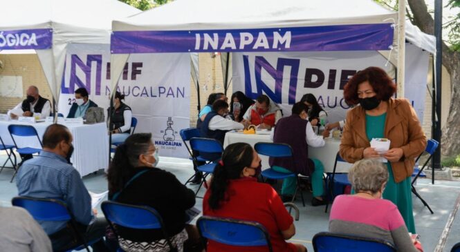 LLEVA DIF NAUCALPAN SERVICIOS PARA ADULTOS MAYORES A COMUNIDADES